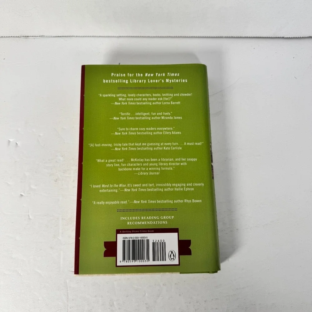 Jenn McKinlay Library Lover's Mystery Set 4 Books First‎ Edition Hardcover